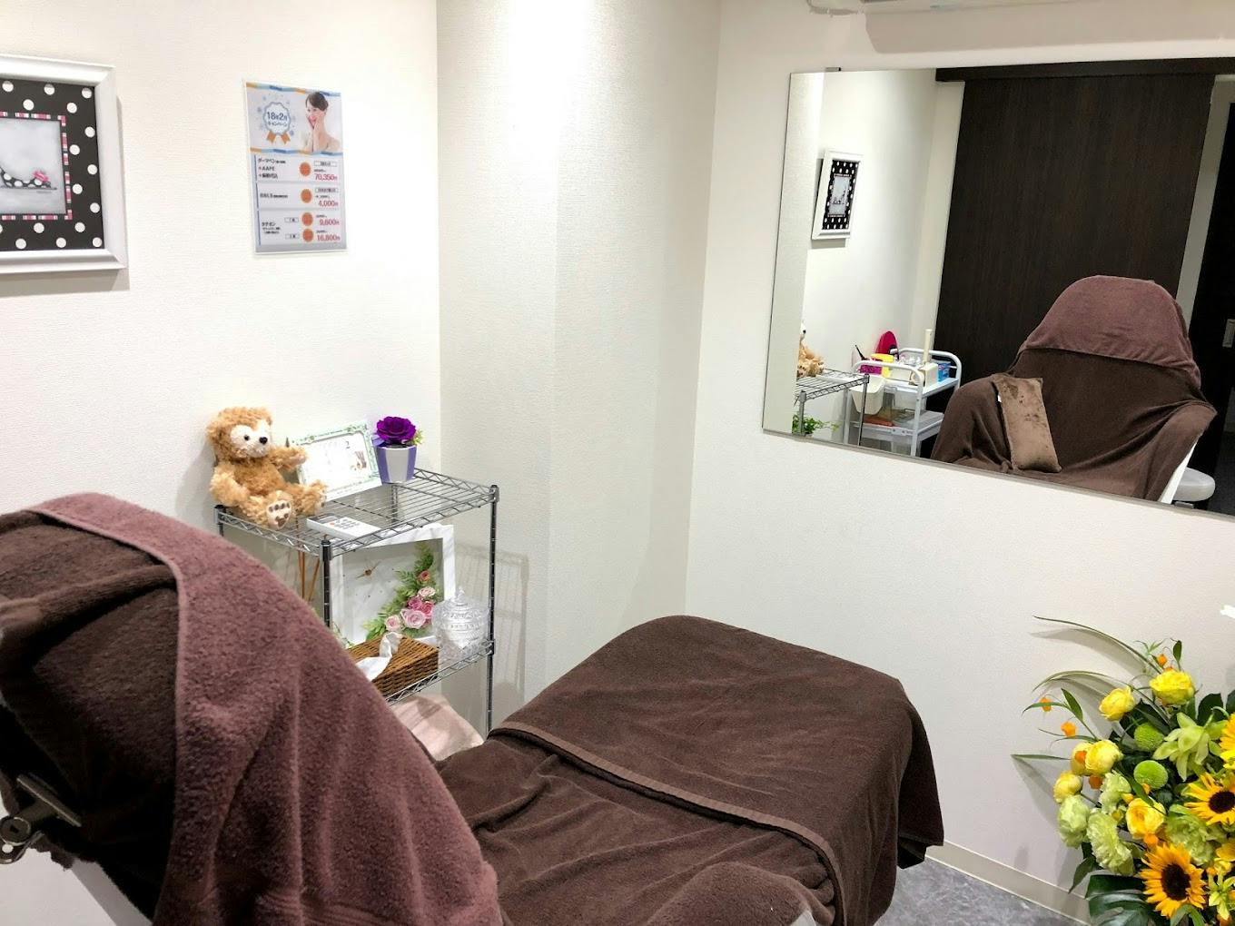 しのぶ皮膚科施術室