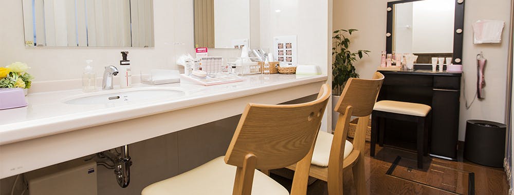 ひぐちクリニックパウダールーム