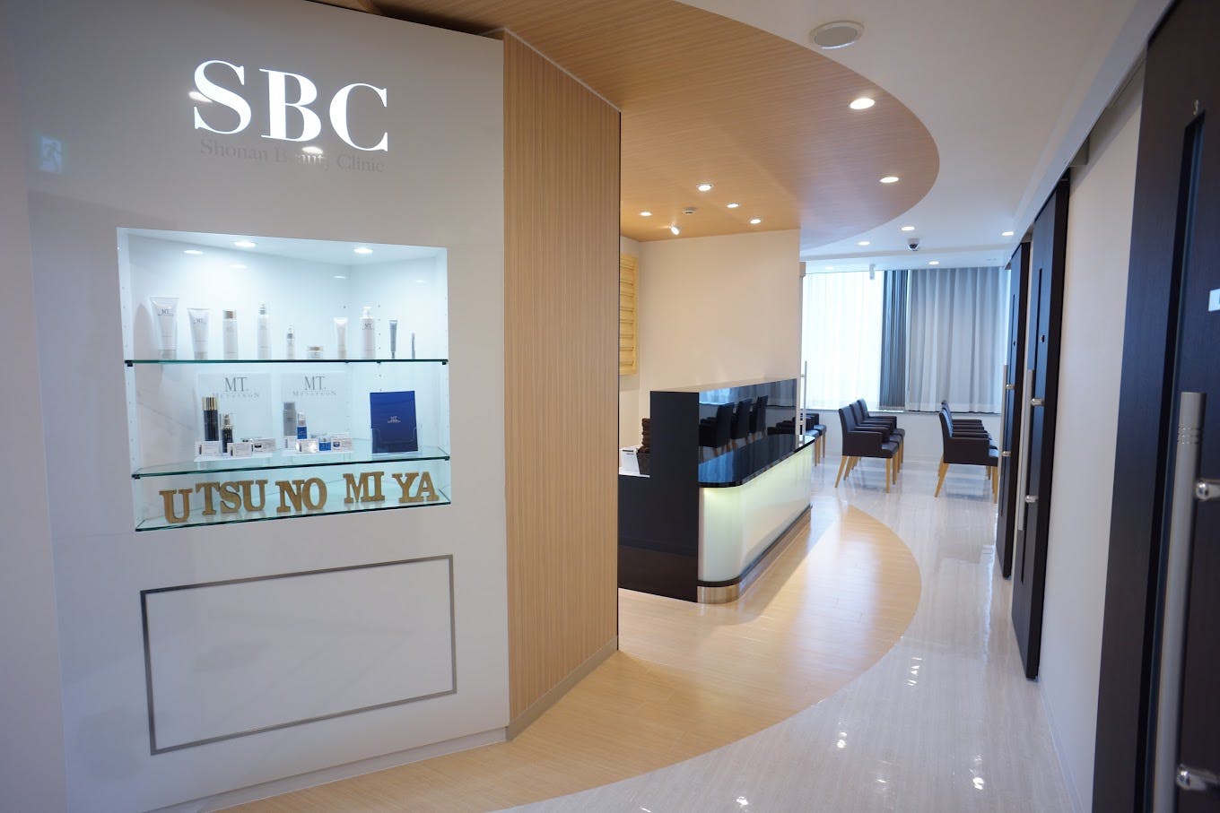 湘南美容クリニック 宇都宮院受付