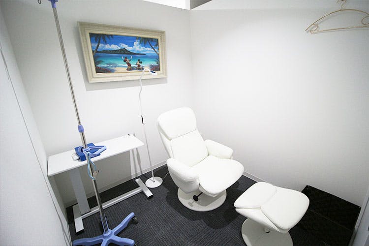 ブライト医療脱毛クリニック 上本町院(BRIGHT CLINIC)美容点滴ルーム
