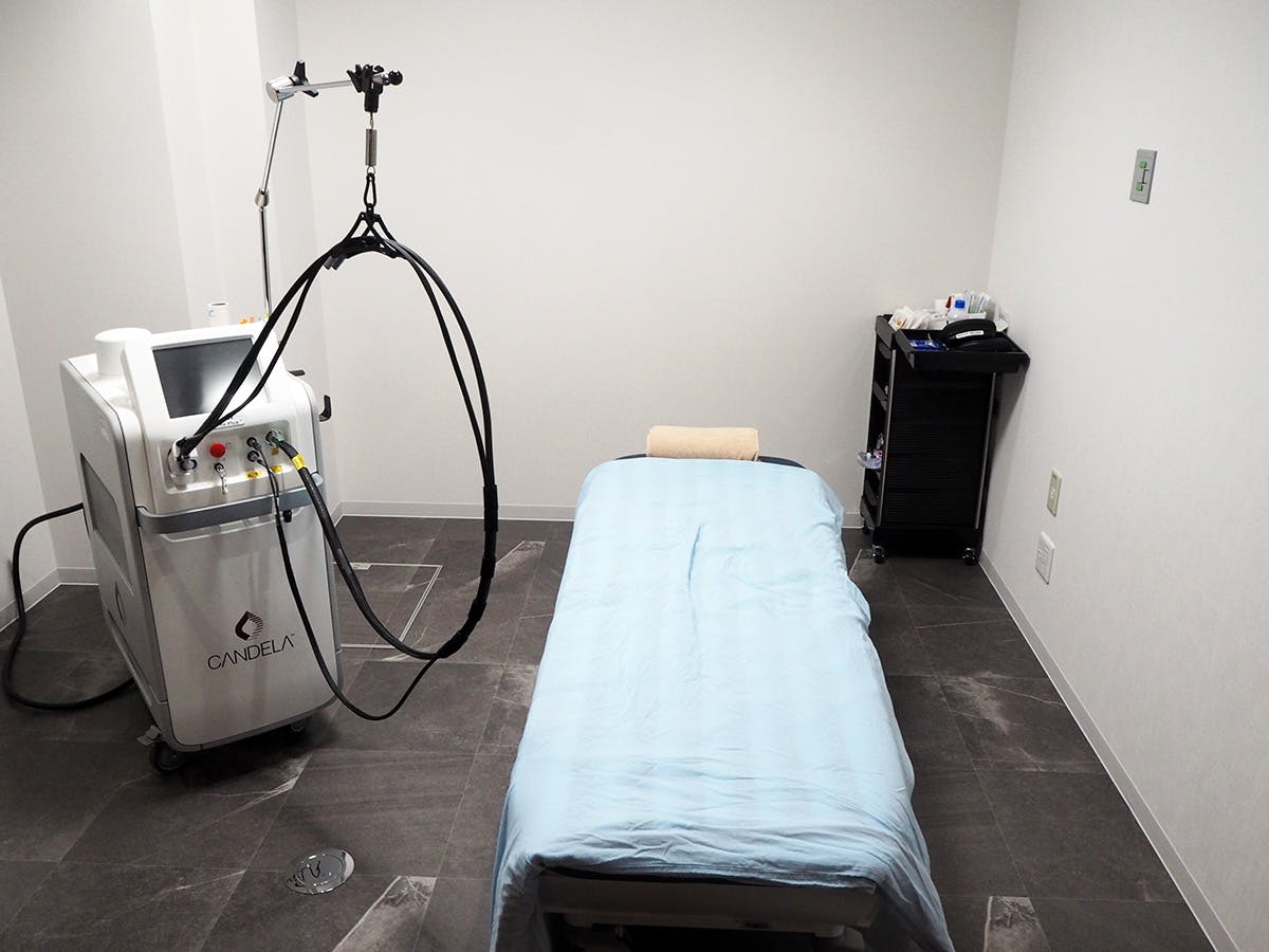 九州メンズ医療脱毛クリニック 折尾院施術室