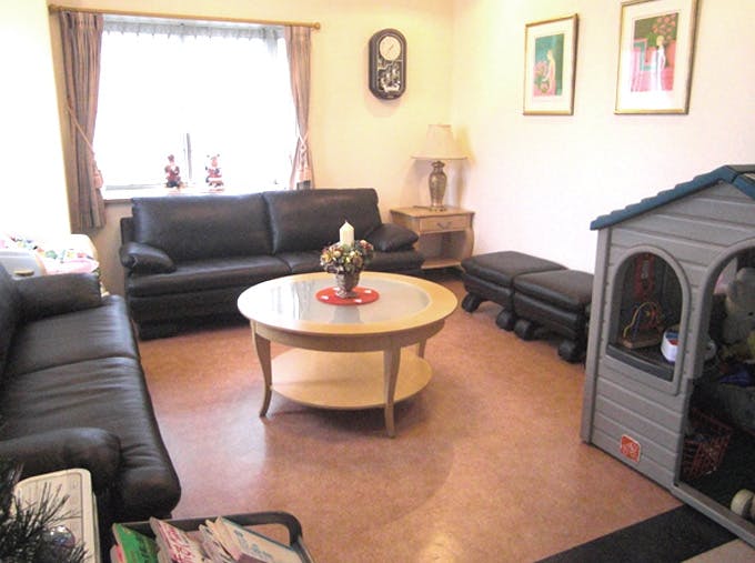 山田産婦人科待合室