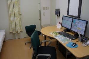 なかの循環器科内科クリニック診察室