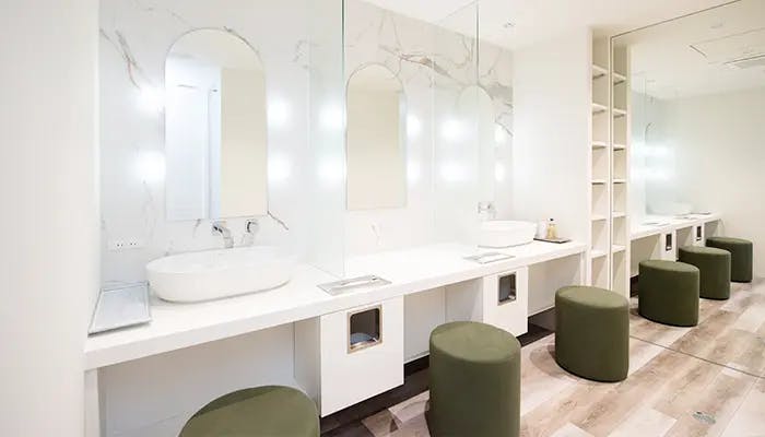 渋谷スクランブル皮膚科パウダールーム