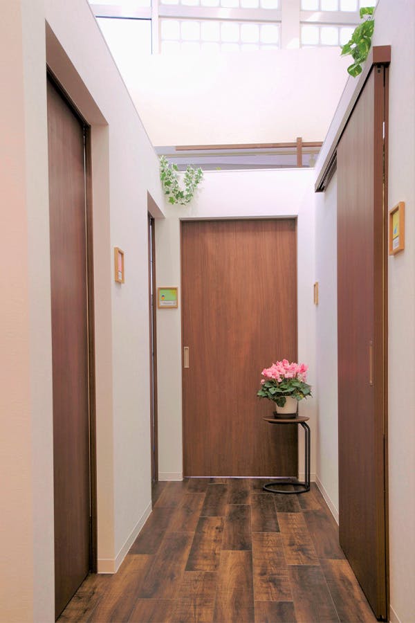 小豆沢整形外科廊下