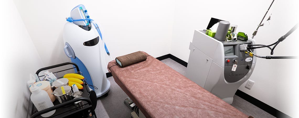 ゴリラクリニック 渋谷院施術室