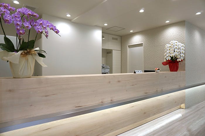 船堀プライム皮膚科受付