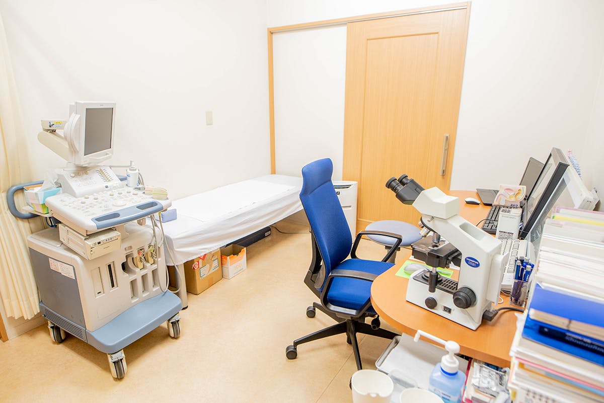 ももはらクリニック診察室