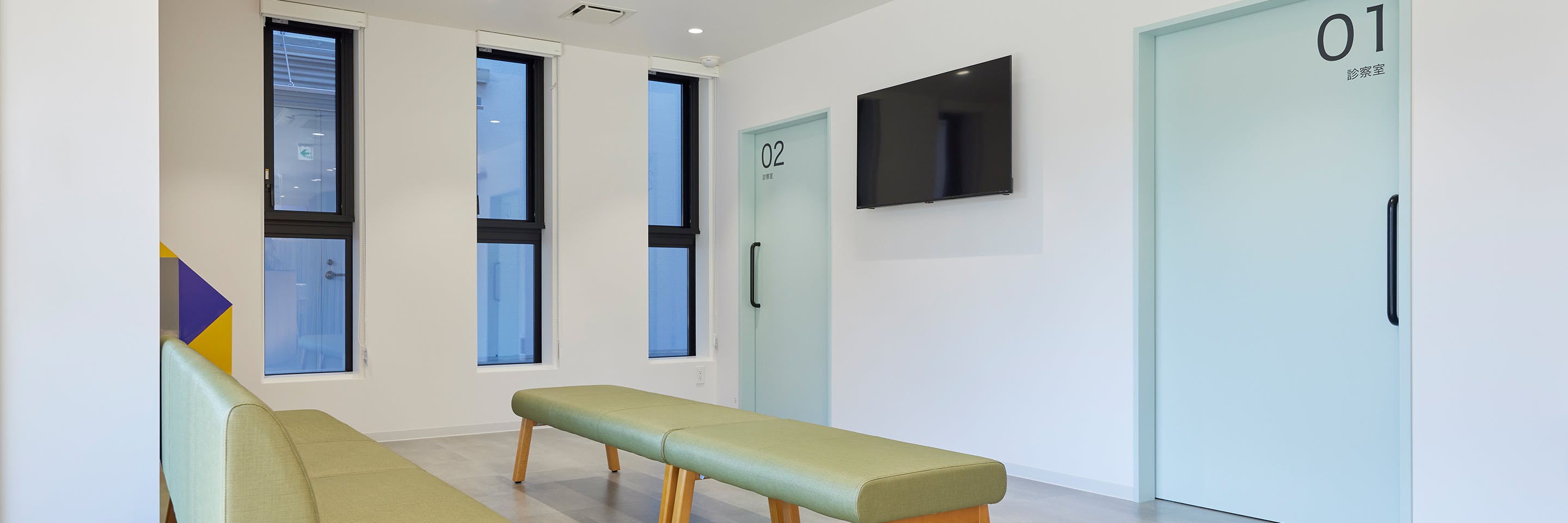 なぎさスキンクリニック尾山台待合室